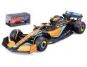 BBURAGO BU38064N MC LAREN MCL 36 N.4 LANDO NORRIS 2022 SIGNATURE W/HELMET 1:43 Modellino