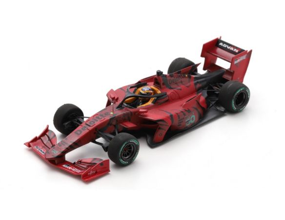 SPARK MODEL SJ131 SF19 NEXT50 TEST 2022 RED TIGER 1:43 Modellino