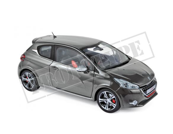 NOREV Peugeot 208 GTi 2013 Echelle 1:18 Voiture Miniature - Shark Grey  (184813)