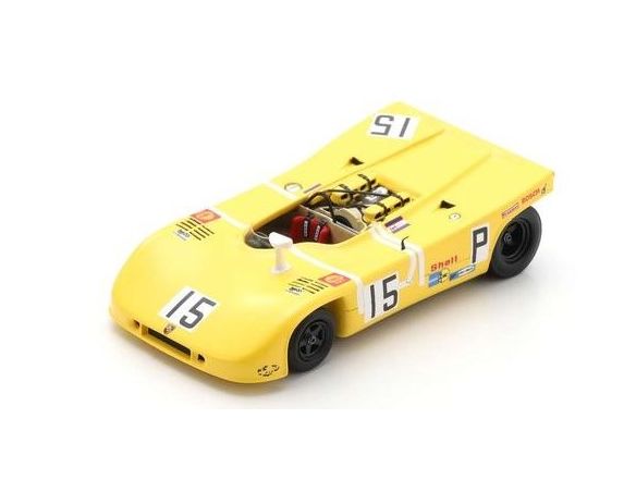 SPARK MODEL SG828 PORSCHE 908-3 N.15 2nd 1000 KM NURBURGRING 1970 H.HERMANN-R.ATTWOOD 1:43 Modellino