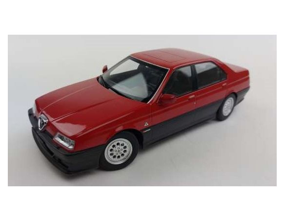 TRIPLE 9 T9-1800321 ALFA ROMEO 164 Q4 1994 RED/BLACK INTERIOR 1:18 Modellino