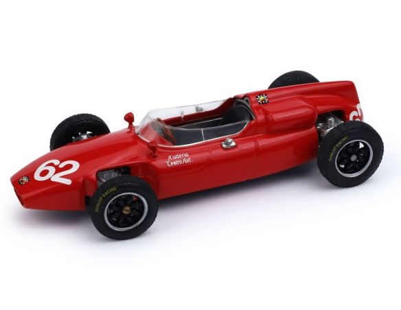 BRUMM BM0527 COOPER T53 MASERATI N.62 ITALY GP 1961 LORENZO BANDINI 1:43 Modellino