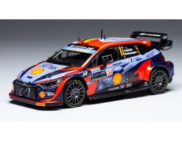 IXO MODEL RAM835 HYUNDAI i20 N WRC N.1 RALLY MONTE CARLO 2022 NEUVILLE/WYDAEGHE 1:43 Modellino