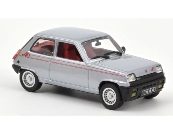 NOREV NV510533 RENAULT 5 ALPINE 1980 SILVER 1:43 Modellino