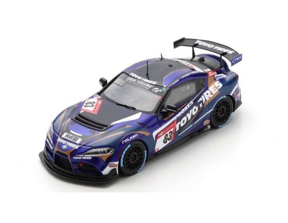 SPARK MODEL SG854 TOYOTA SUPRA GT4 N.83 3rd SP 10 CLASS 24 H NURBURGRING 2022 TONGES 1:43 Modellino