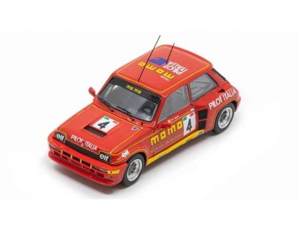 SPARK MODEL S5558 RENAULT 5 TURBO N.4 5th EUROPA CUP 1984 MASSIMO SIGALA 1:43 Modellino