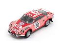 SPARK MODEL S6109 ALPINE A110 1800 N.60 RALLY MONTE CARLO 1972 P.MOSS-CARLSSON-E.CRELLIN Modellino