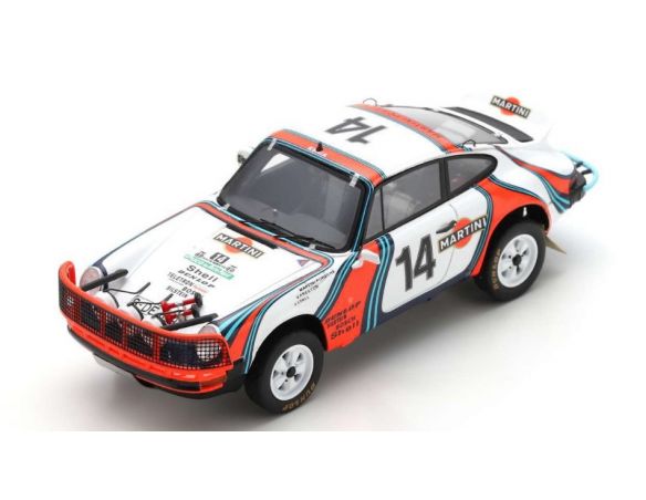 SPARK MODEL S4019 PORSCHE 911 SC 3.0 N.14 2nd SAFARI RALLY 1978 V.PRESTON JR.-J.LYALL 1:43 Modellino