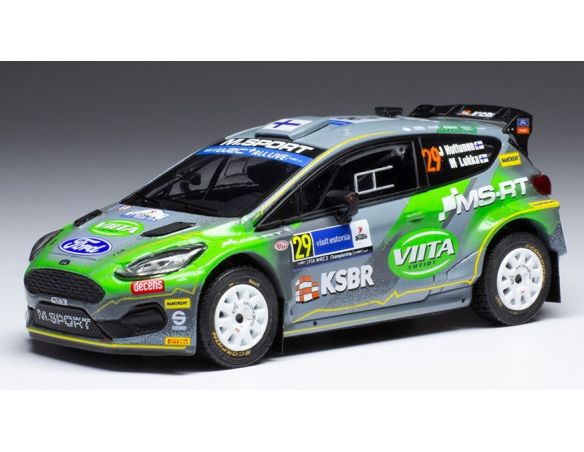 IXO MODEL RAM864 FORD FIESTA R5 RALLY2 N.29 RALLY EASTLAND 2022 HUTTUNEN/LUKKA 1:43 Modellino