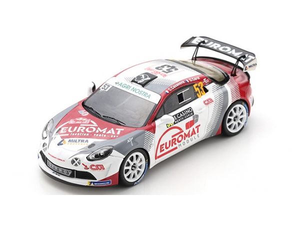 SPARK MODEL S6705 ALPINE A110 N.53 MONTE CARLO 2022 C.CASANOVA-D.CORVI 1:43 Modellino