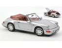 NOREV NV187330 PORSCHE 911 CARRERA 2 CABRIOLET 1990 SILVER 1:18 Modellino