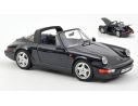 NOREV NV187340 PORSCHE 911 CARRERA 4 TARGA 1991 BLUE METALLIC 1:18 Modellino