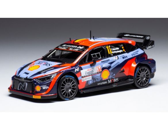 IXO MODEL RAM851 HYUNDAI i20 N RALLY1 N.11 RALLY CROATIA 2021 NEUVILLE-WYDAEGHE 1:43 Modellino