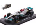 BBURAGO BU38066H MERCEDES F1 W13E N.44 2022 LEWIS HAMILTON SIGNATURE 1:43 Modellino