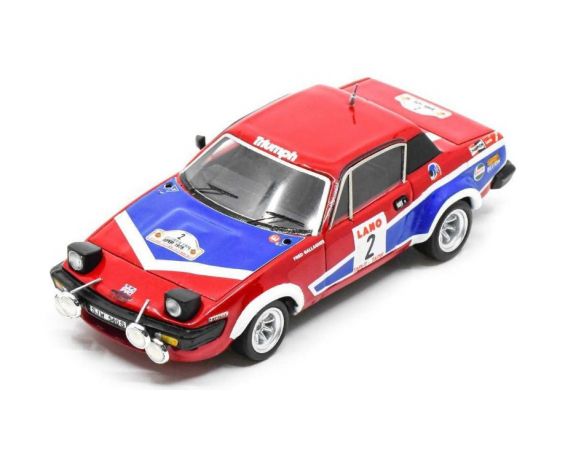 SPARK MODEL S7056 TRIUMPH TR7 N.2 WINNER YPRES RALLY 1978 T.POND-F.GALLAGHER 1:43 Modellino