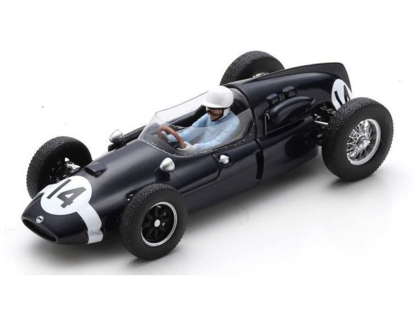 SPARK MODEL S8041 COOPER T51 N.14 WINNER ITALIAN GP 1959 STIRLING MOSS 1:43 Modellino