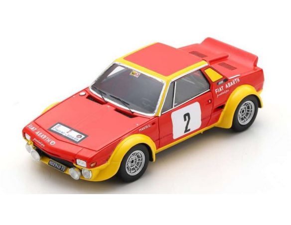 SPARK MODEL SI012 FIAT X 1/9 N.2 RALLY DI SICILIA 1974 G.PIANTA-B.SCABINI 1:43 Modellino