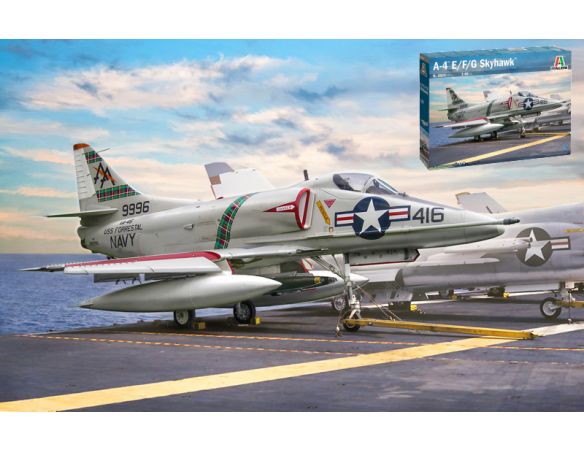 ITALERI IT2826 DOUGLAS A-4 E/F/G Skyhawk KIT 1:48 Modellino