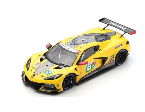 SPARK MODEL S8643 CHEVROLET CORVETTE C8 N.63 LM 2022 A.GARCIA-J.TAYLOR-N.CATSBURG 1:43 Modellino