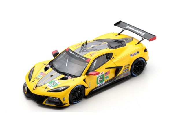 SPARK MODEL S8644 CHEVROLET CORVETTE C8 N.64 LM 2022 T.MILNER-N.TANDY-A.SIMS 1:43 Modellino