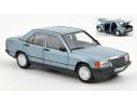 NOREV NV183828 MERCEDES 190 E 1984 LIGHT BLUE METALLIC 1:18 Modellino