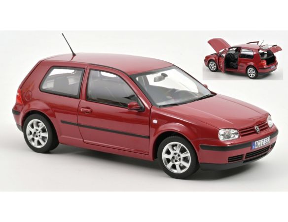 NOREV NV188573 VW GOLF 2002 RED 1:18 Modellino