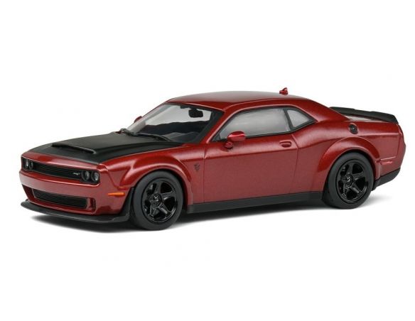 SOLIDO SL4310304 DODGE CHALLENGER DEMON 2018 RED 1:43 Modellino