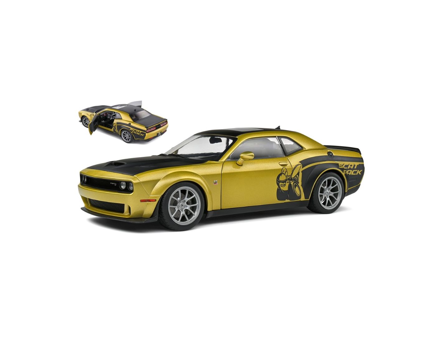 Solido Sl1805707 Dodge Challenger R T Pack Widebody Streetfighter 2020