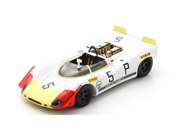 SPARK MODEL SG827 PORSCHE 908-2 N.5 5th 1000 KM NURBURGRING 1969 W.KAUHSEN-VON WENDT 1:43 Modellino