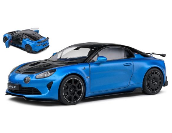 SOLIDO SL1801619 ALPINE A110 RADICALE 2023 BLUE 1:18 Modellino