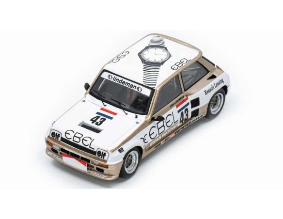 SPARK MODEL S6023 RENAULT 5 TURBO N.43 EUROPA CUP 1982 JAN LAMMERS 1:43 Modellino