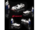 SPARK MODEL S7840 PORSCHE LITTLE BIG MANS SET WITH FIGURINE 1:43 Modellino