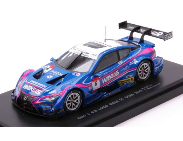 EBBRO EB45615 WAKO'S 4CR LC500 N.6 SUPER GT500 2018 K.OSHIMA-F.ROSENQVIST 1:43 Modellino