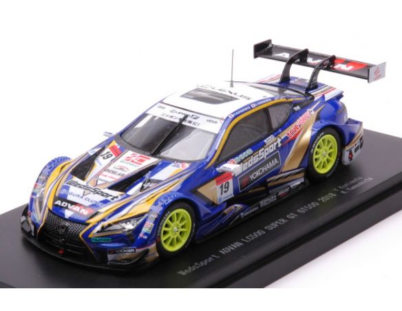 EBBRO EB45617 WedsSport ADVAN LC500 N.19 SUPER GT500 2018 Y.KUNIMOTO-K.YAMASHITA 1:43 Modellino