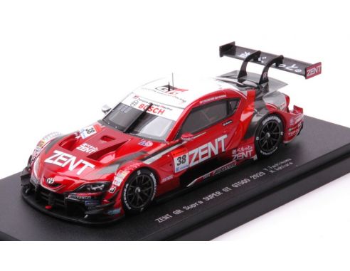 EBBRO EB45761 ZENT GR SUPRA N.38 SUPER GT500 2020 Y.TACHIKAWA-H.ISHIURA  1:43 Modellino