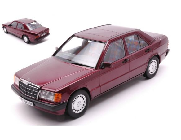 TRIPLE 9 T9-1800310 MERCEDES 190E 1.8 AVANTGARDE W201 1993 RED 1:18 Modellino