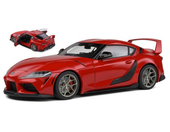 SOLIDO SL1809001 TOYOTA SUPRA GR STREETFIGHTER 2023 RED 1:18 Modellino