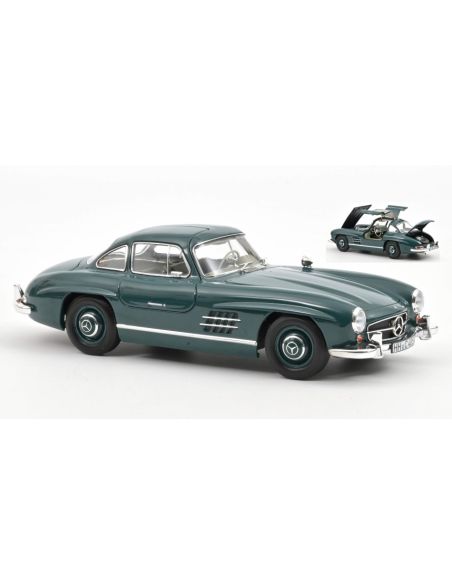 NOREV NV183851 MERCEDES 300 SL 1954 GREEN 1:18 Modellino