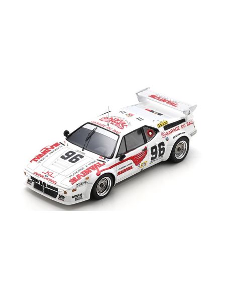 SPARK MODEL S6400 BMW M1 N.96 LM 1980 F.ALLIOT-J.GUERIN 1:43 Modellino