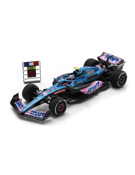 SPARK MODEL S8543 ALPINE A522 ESTEBAN OCON 2022 N.31 5th AUSTRIAN GP 1:43 Modellino