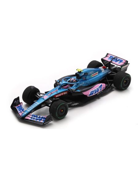 SPARK MODEL S8558 BWT ALPINE ESTEBAN OCON 2022 N. 31 4th JAPANESE GP 1:43 Modellino