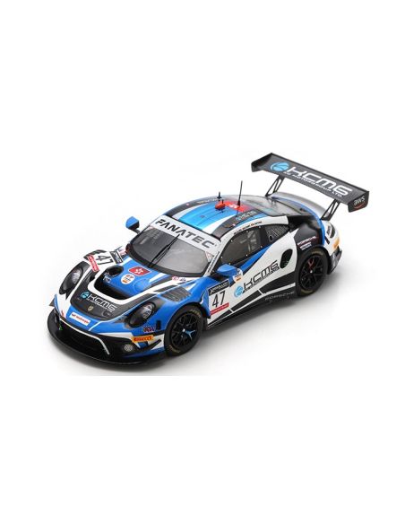 SPARK MODEL SB502 PORSCHE 911 GT3 R N.47 7th 24 H SPA 2022 OLSEN-TANDY-VANTHOOR 1:43 Modellino