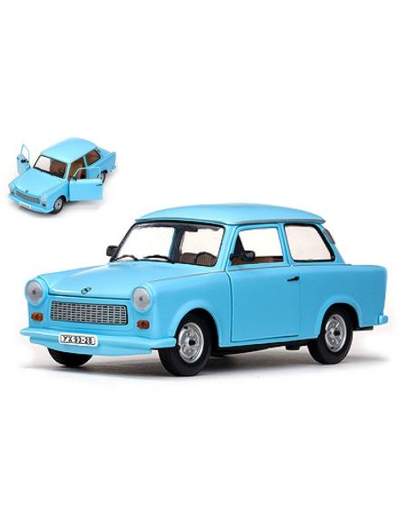 SUNSTAR SS4290 TRABANT 601 LIGHT BLUE 1:18 Modellino