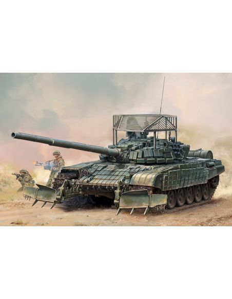 TRUMPETER TP9609 MEZZO RUSSIAN T-72B1 KIT 1:35 Modellino