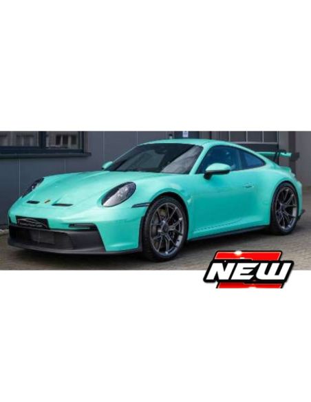 BBURAGO BU21104T PORSCHE 911 GT3 2021 ACQUAMARINE 1:24 Modellino