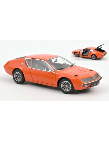 NOREV NV185402 ALPINE A310 1600 VF 1974 ACROPOLIS ORANGE 1:18 Modellino