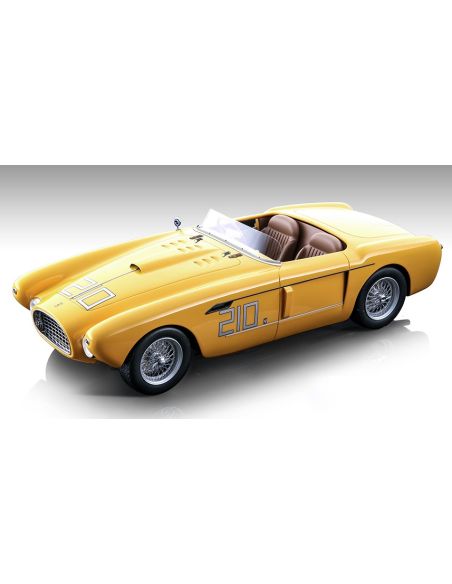 TECNOMODEL TMD18212C FERRARI 340 MEXICO SPYDER N.210 WATKINS GLEN 1955 PRESTON GRAY 1:18 Modellino