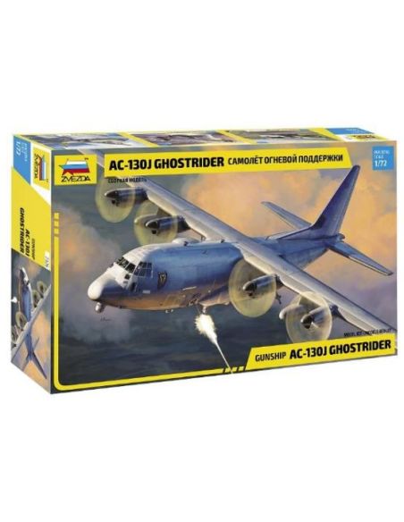 ZVEZDA Z7326 C-130J GUNSHIP GHOSTRIDER KIT 1:72 Modellino