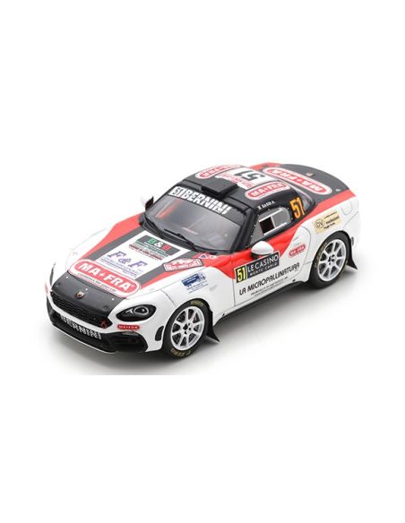 SPARK MODEL S6703 ABARTH 124 N.51 MONTE CARLO 2022 A.SASSI-G.ROMEI 1:43 Modellino