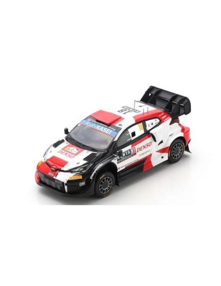 SPARK MODEL S6710 TOYOTA YARIS N.18 3rd RALLY SAFARI KENYA 2022 T.KATSUTA-A.JOHNSTON 1:43 Modellino